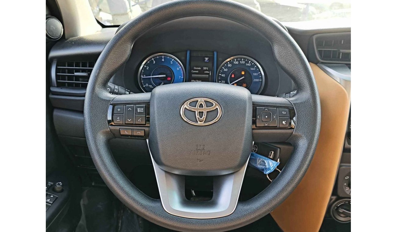 Toyota Fortuner 2.7L V4 PETROL /  DVD+CAMERA / MANUAL A/C / 4WD (CODE # FP27F)