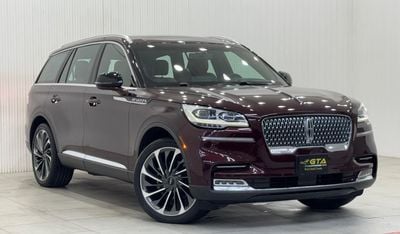 لينكولن أفياتور Reserve 3.0L 2022 Lincoln Aviator Reserve, Agency Warranty, Full Service History, GCC