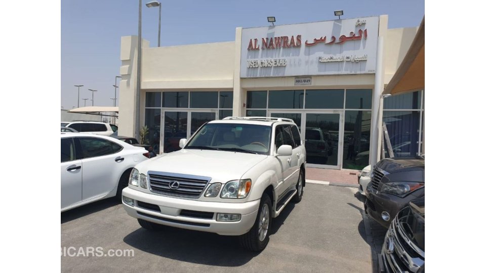 Ù„ÙƒØ²Ø³ Lx 470 Ù„Ù„Ø¨ÙŠØ¹ Ù„ÙƒØ²Ø³ Lx470 Ø§Ø¨ÙŠØ¶ Ø¯Ø§Ø®Ù„ Ø¨ÙŠØ¬ ÙÙ„ ÙƒØ§Ù…Ù„ Ø§Ù„Ù…ÙˆØ§ØµÙØ§Øª ÙˆØ§Ø±Ø¯ Ø§Ù…Ø±ÙŠÙƒØ§ ÙƒÙ„ÙŠÙ† ØªØ§ÙŠØªÙ„ Ø¨Ø¯ÙˆÙ† Ø¯Ø¹Ù… Ø§Ùˆ ØµØ¨Øº Ù„Ù„Ø¨ÙŠØ¹ 55 000 Ø¯Ø±Ù‡Ù… Ø£Ø¨ÙŠØ¶ 2005