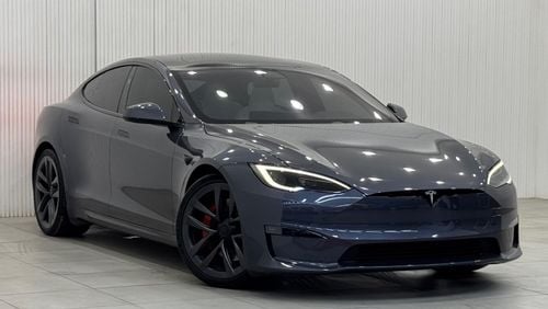 Tesla Model S Plaid 2023 Tesla Model S Plaid, 2027 Tesla Warranty, 2031 Battery + Drive Unit Warranty, Very Low Km