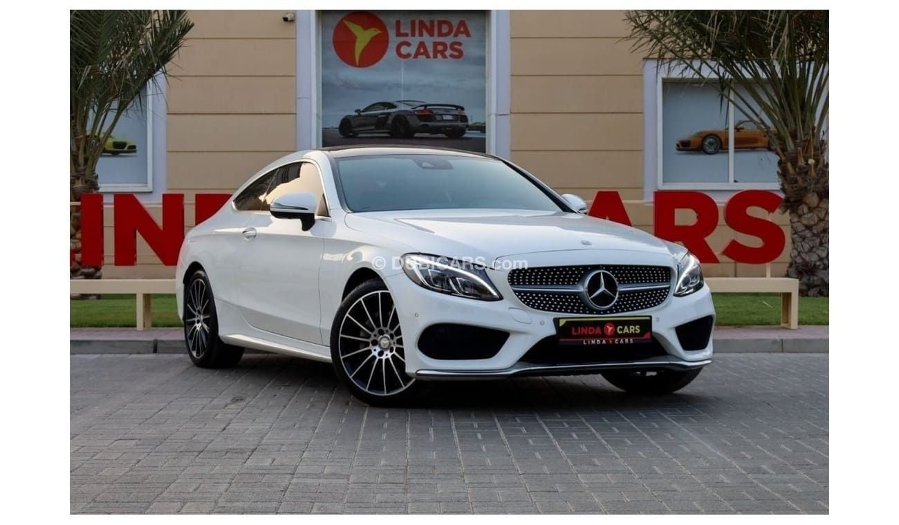 Mercedes-Benz C 200 Coupe Mercedes-Benz C200 Coupe AMG Pack 2017 GCC under Warranty with Flexible Down-Payment.