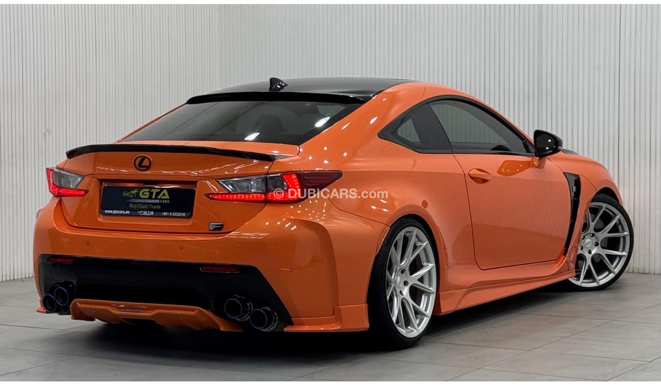 Lexus RC F F-Performance 5.0L (470 HP) 2015 Lexus RC F-Sport Coupe, AL-Futtaim Agency Service Package, Full Age