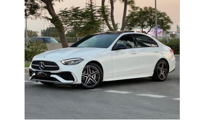 مرسيدس بنز C200 MERCEDES C200 2024 AMG PACKAGE - 5 YEARS WARRANTY AND SERVICE CONTRACT FROM GARGASH