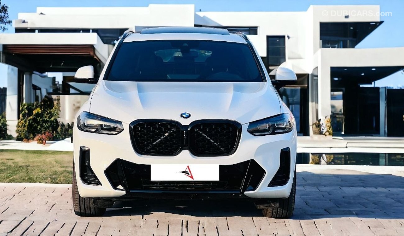 بي أم دبليو X4M AED 3200 PM | UNDER WARRANTY | FSH |  BMW X4M XDRIVE30i | GCC | 2022 | NO FLOOD