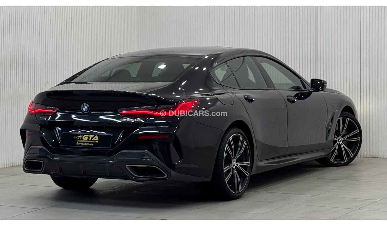 بي أم دبليو M850i xDrive 4.4L 2020 BMW M850i xDrive GranCoupe, Sep 2025 BMW Warranty + Service Pack, Full Options, Low