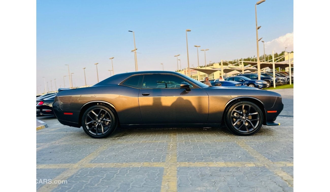 Dodge Challenger RT | Monthly AED 1580/- | 0% DP | Touch Screen | Cruise Control | Paddle Shifters | # 15457