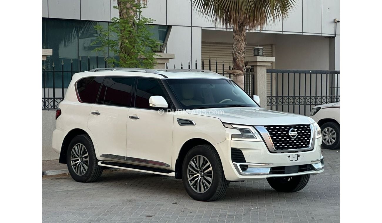 Nissan Patrol SE T1 نيسان باترول SE GCC محول من 2014 ال2022