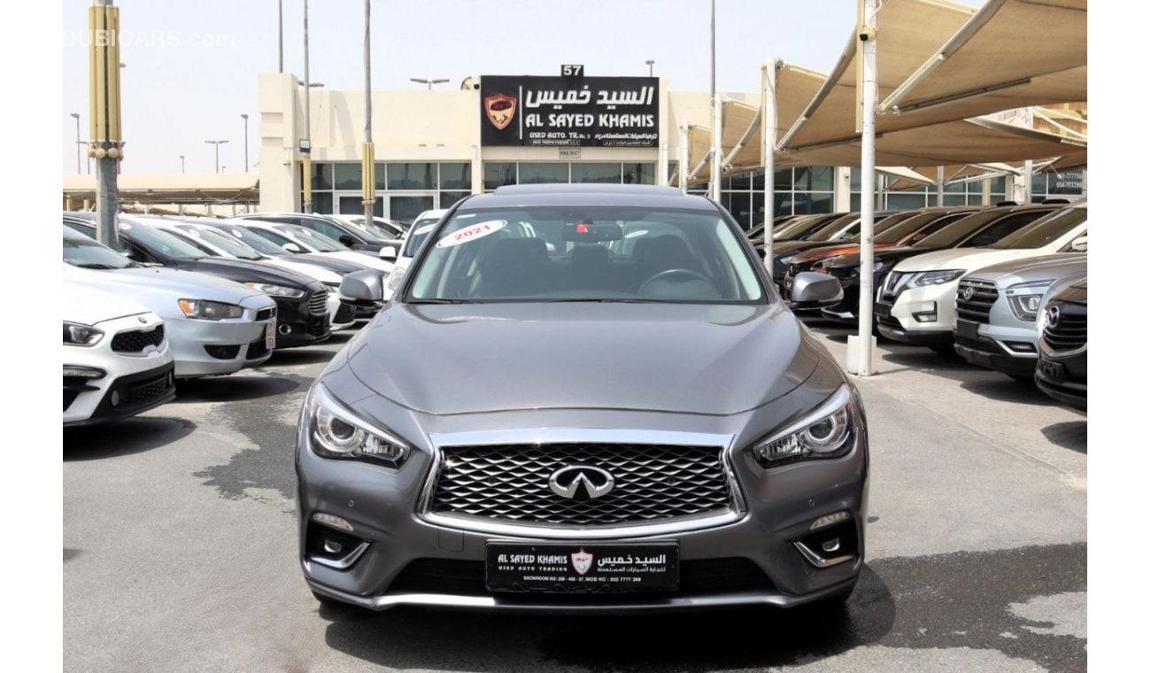 Infiniti Q50 Sport ACCIDENTS FREE - GCC - FULL OPTION - 3000 CC - PERFECT CONDITION INSIDE OUT