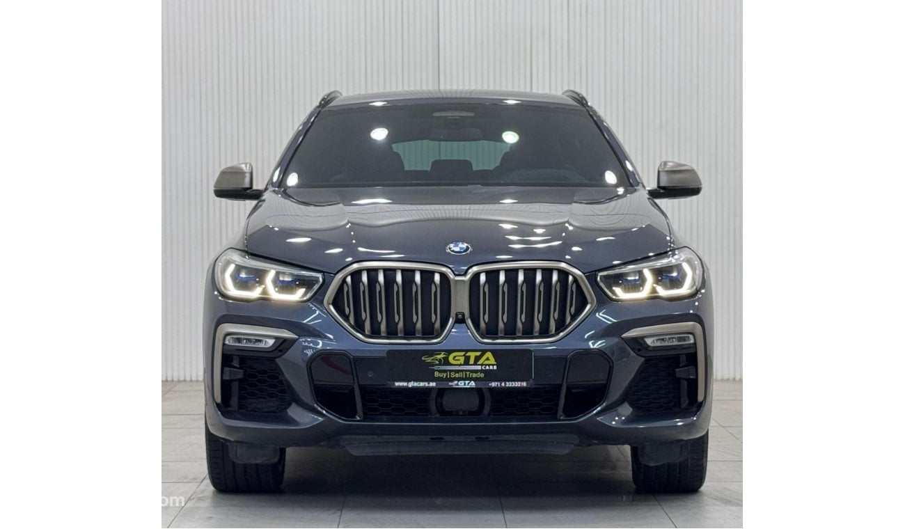 بي أم دبليو X6 2022 BMW X6 M50i, Aug 2026 BMW Warranty + Service Package, Full Service History, GCC