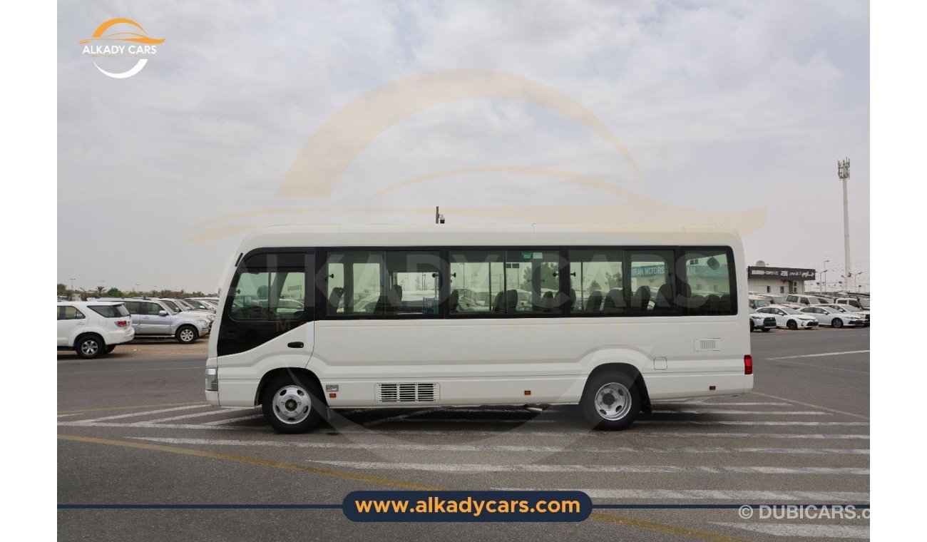 تويوتا كوستر TOYOTA COASTER 4.0L MT DIESEL 2024   22 SEATERS ELECTRONIC DOORS WITH FRIDGE