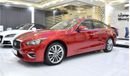 Infiniti Q50 EXCELLENT DEAL for our Infiniti Q50 2.0t ( 2018 Model ) in Red Color GCC Specs