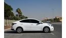 Hyundai Accent Base 1.6L (138 HP) 0% DP - LOW MILEAGE -HYUNDAI ACCENT 1.6 2021 - ORIGINAL PAINT - GCC SPECS - MINT