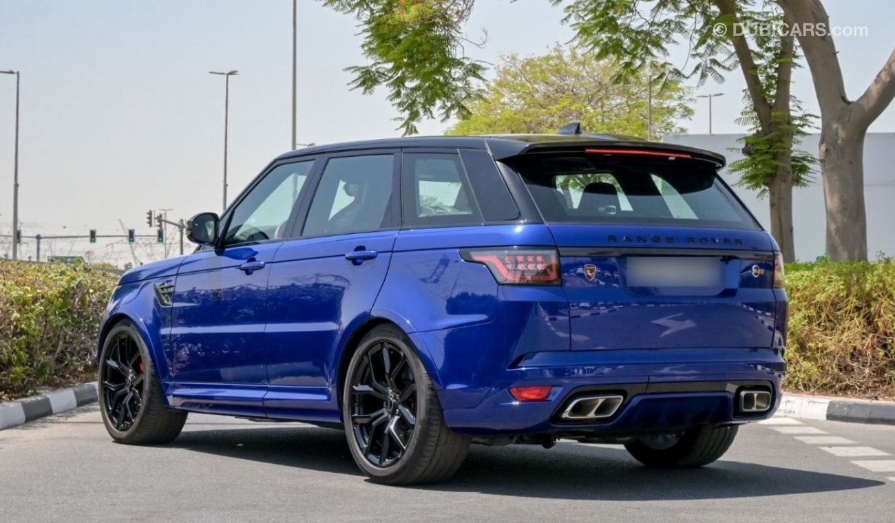 لاند روفر رانج روفر سبورت أس في آر Range Rover Sport SVR, Fully Carbon Interior  Exterior, Full Option Brand New | 2022