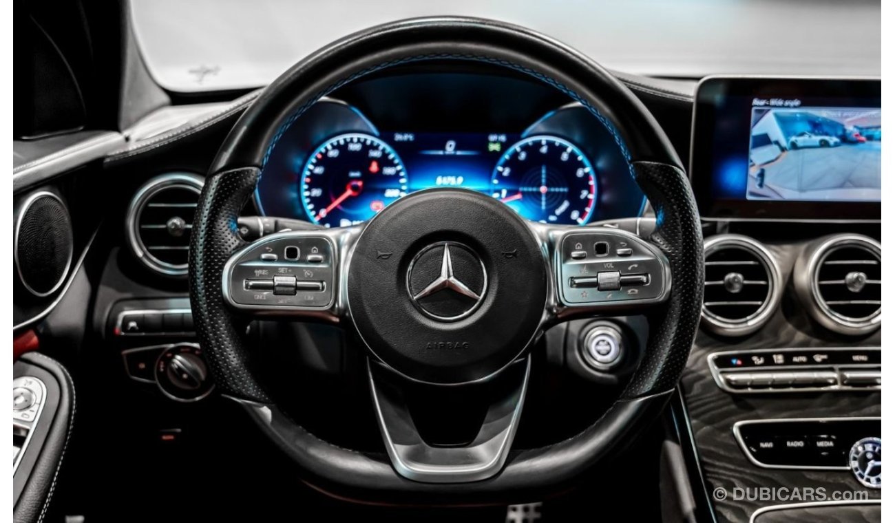 Mercedes-Benz C200 Premium 2021 Mercedes C200, 2025 Mercedes Warranty, 2026 Mercedes Service Contract, Low KMs, GCC