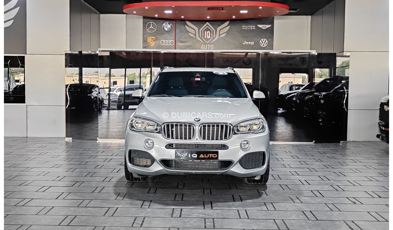 BMW X5 50i xDrive 4.4L AED 2,600 P.M | 2018 BMW X5 M-SPORT V8 | UNDER WARRANTY | FSH | ORIGINAL PAINT | LOW