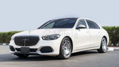 مرسيدس بنز S580 Maybach LUXURY WHITE EDITION WITH EXCLUSIVE PACKAGE EXPORT PRICE