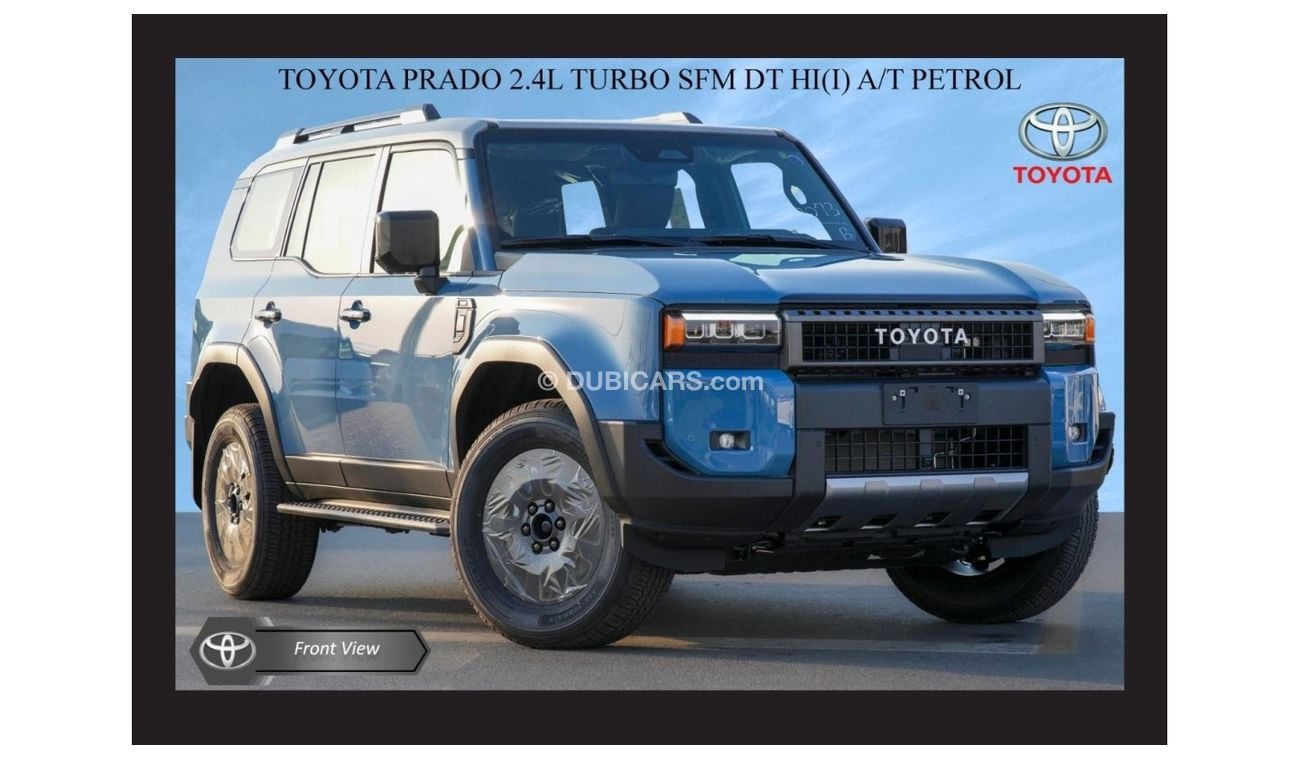 Toyota Prado TOYOTA PRADO 2.4L TURBO SFM DT HI(I) A/T PTR 2024 MODEL YEAR TWO TONE EXPORT PRICE