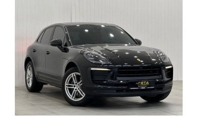 Porsche Macan 2024 Porsche Macan, October 2025 Porsche Warranty, Full Porsche Service History, GCC