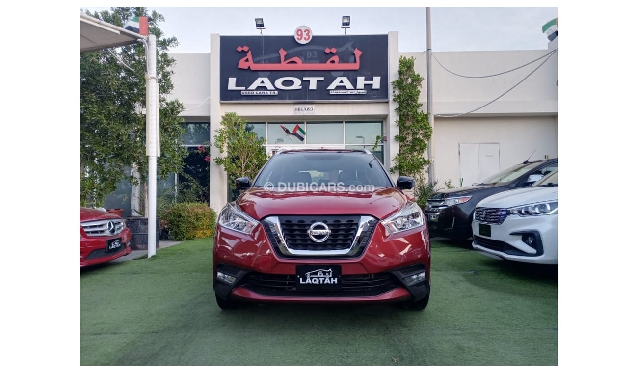 Nissan Kicks 2019 model, imported 1600 cc, red / black color, cruise control, alloy wheels, sensors, rear camera,