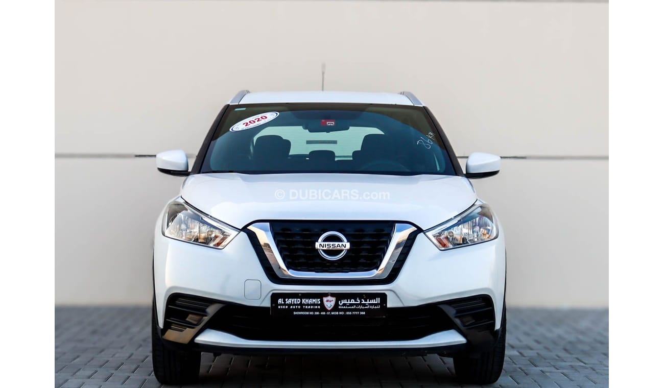 Nissan Kicks SV 1.6L Nissan kicks 1.6L 2020 GCC accident free in excellent condition 875P.M