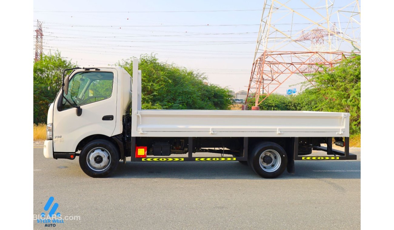 Hino 300 714 Series Pick Up Cargo Body - 4.0L RWD - DSL MT - Low Mileage - Good Condition - Book Now!