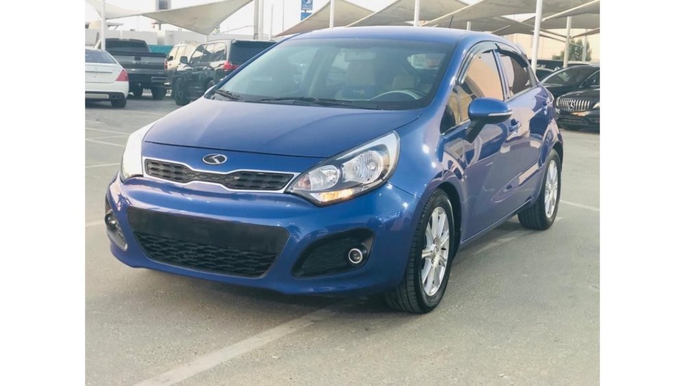 Kia Rio Kia Rio Hatchback 12 Gcc Perfect Condition For Sale Aed 19 000 Blue 12