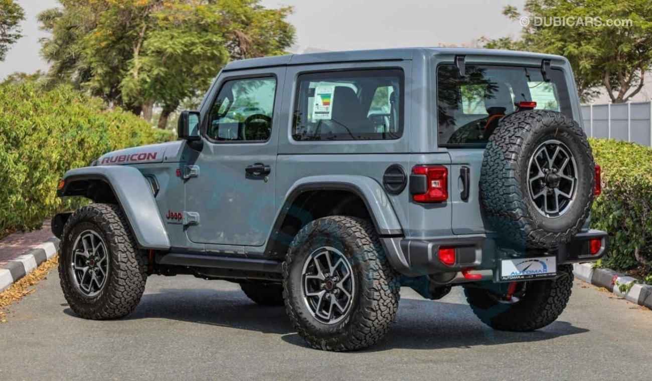 جيب رانجلر Rubicon V6 3.6L 4X4 , 2024 GCC , 0Km , With 3 Years or 60K Km Warranty @Official Dealer