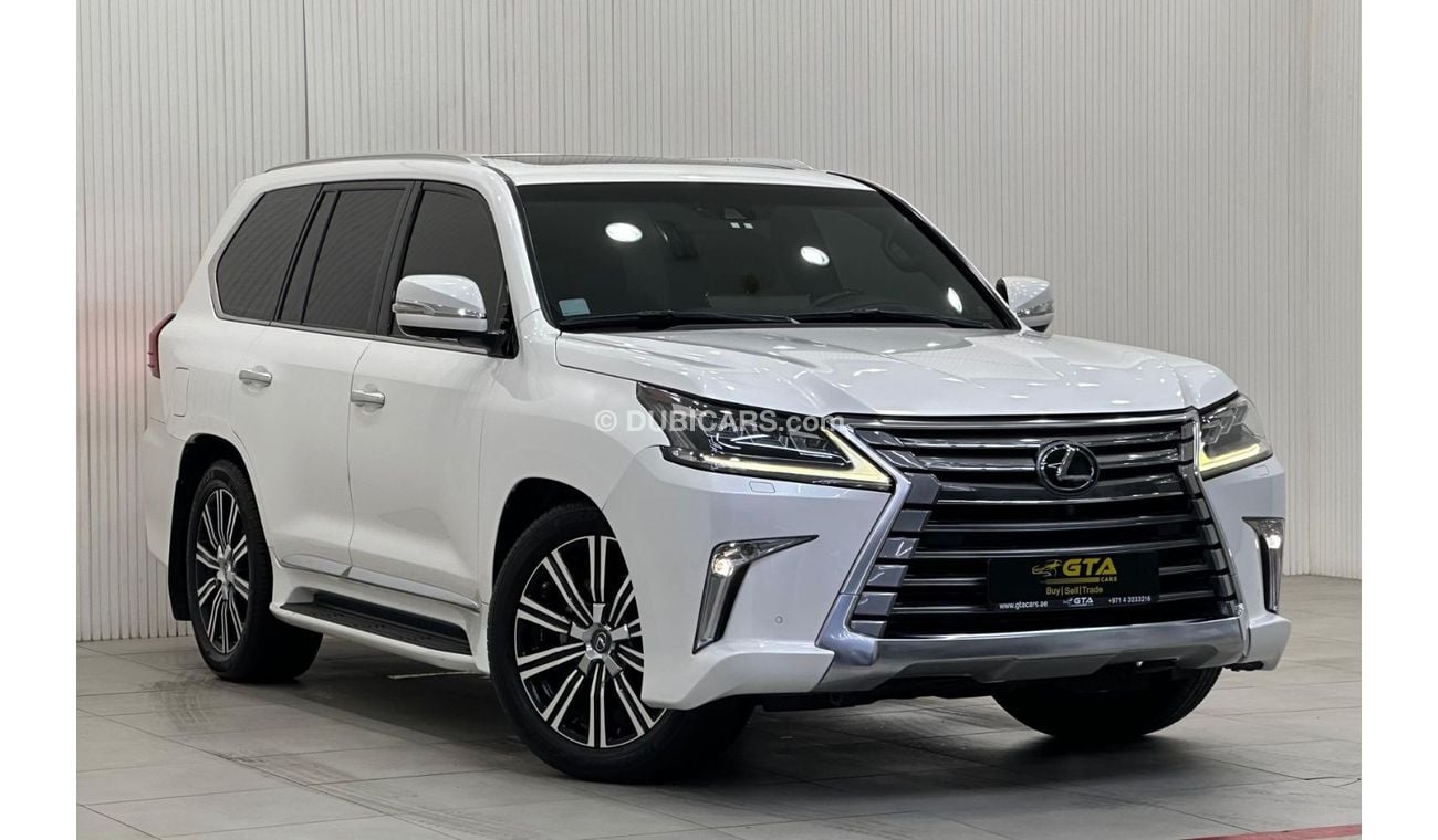 لكزس LX 570 2021 Lexus LX 570 Platinum, One Year Warranty, Al Futtaim Agency Full Service History, GCC