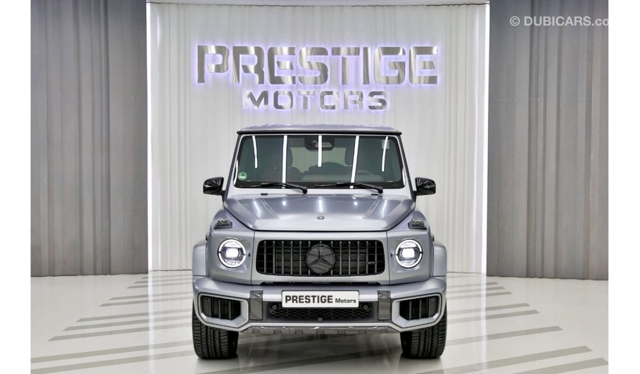 Mercedes-Benz G 63 AMG Silver Matte 2025 Local Registration +10%