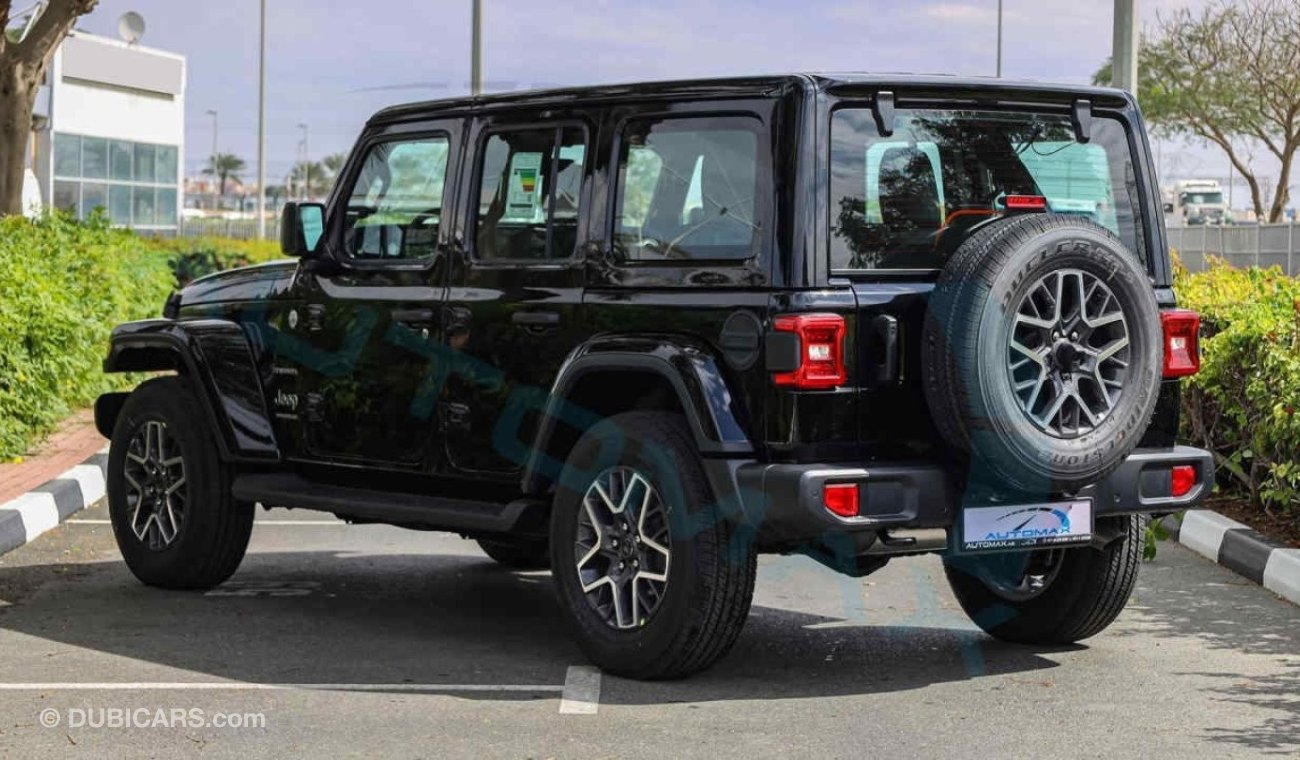 Jeep Wrangler Unlimited Sahara Turbo , 2024 GCC , 0Km , With 5 Years Warranty & 3 Years Service @Official Dealer