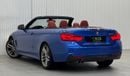 BMW 420i Std 2.0L 2018 BMW 420i Convertible, One Year Warranty, Service History, Excellent Condition, GCC