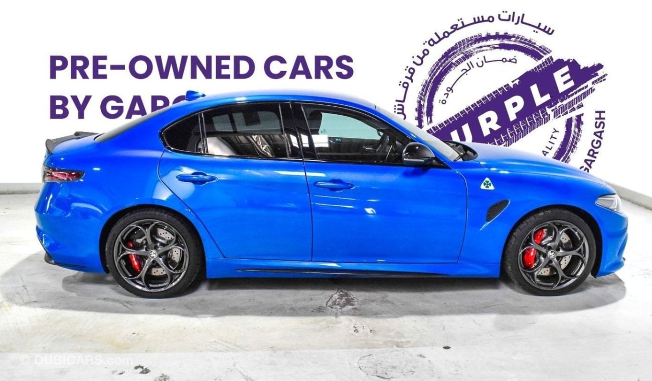 ألفا روميو جوليا كوادريفوجليو | 2021 | Warranty & Service | Service History | Low Mileage