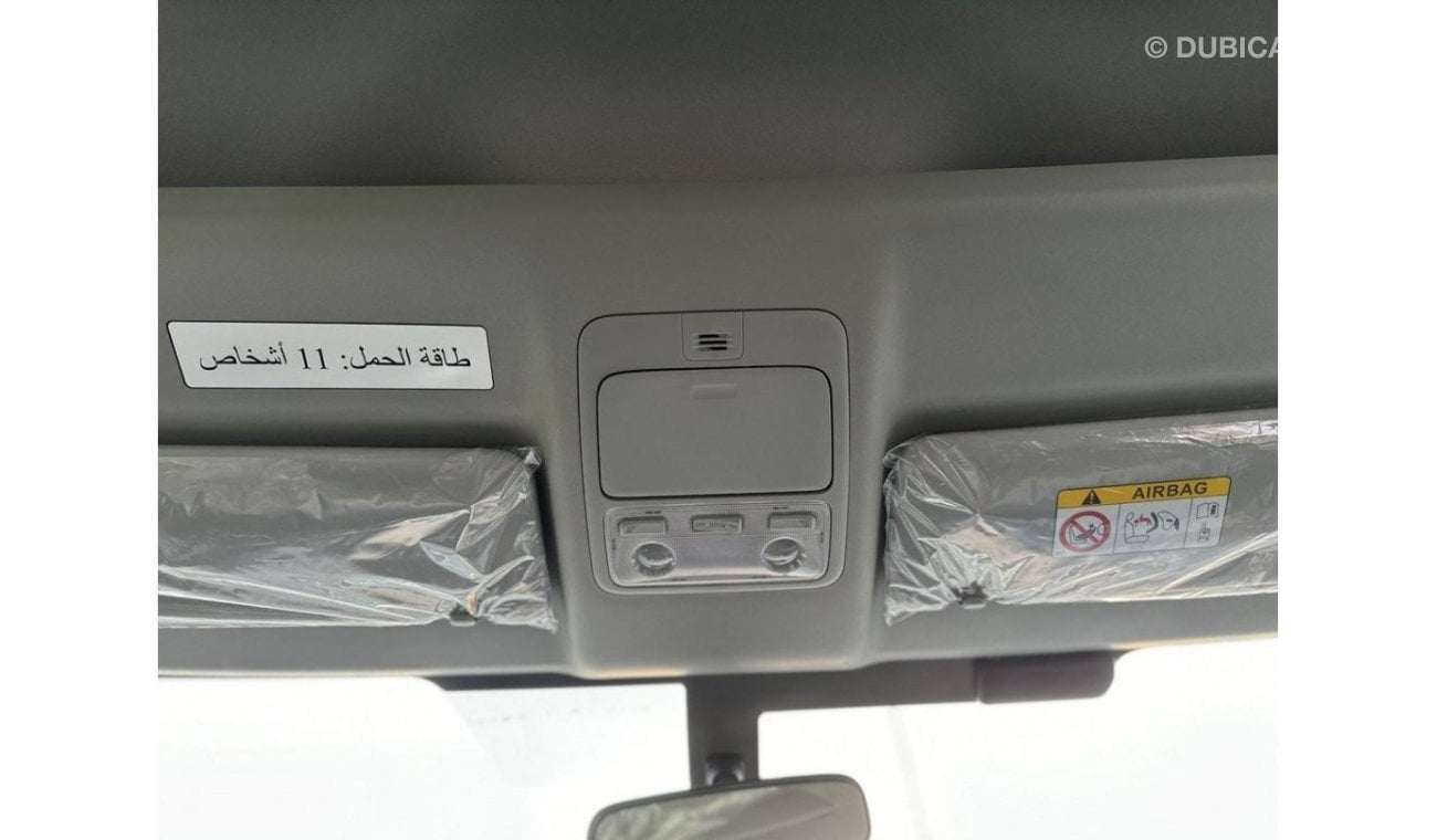 تويوتا هاياس 2025 Toyota Hiace DX 13-Seater 3.5L V6 Petrol M/T (3-Point Seatbelts) Only For Export