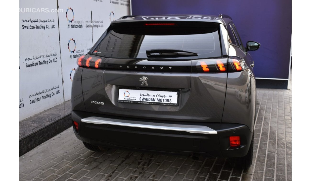 Peugeot 2008 AED 999 PM  ACTIVE 1.2L TC AT GCC MANUFACTURER WARRANTY 2028 OR 100K KM