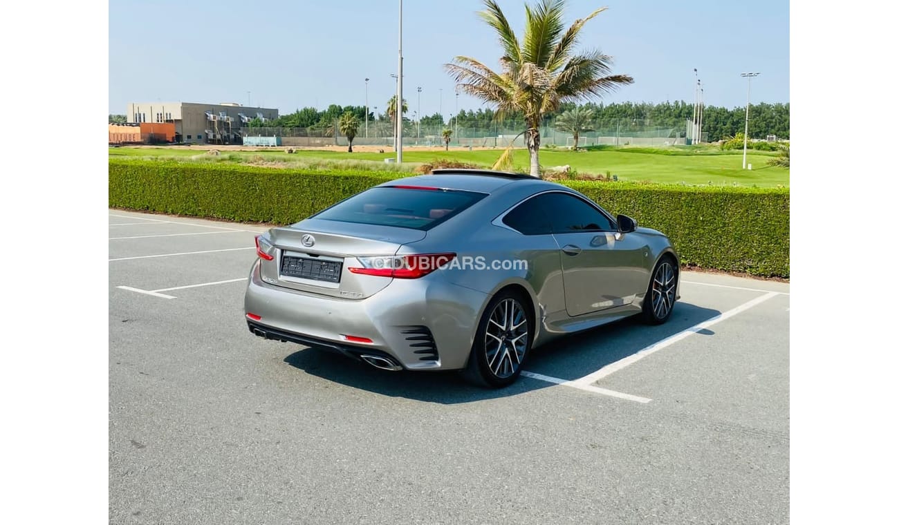 Lexus RC350 F Sport Good condition car GCC