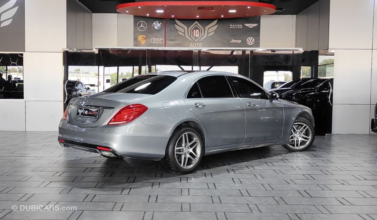 Mercedes-Benz S 400 AED 3,700 P.M | 2015 MERCEDES-BENZ S400 AMG  | FULL SERVICE HISTORY | GCC | PANORAMIC VIEW | FULLY L