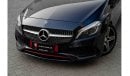 Mercedes-Benz A 250 A 250 Sport | 1,547 P.M  | 0% Downpayment | Low Milage!