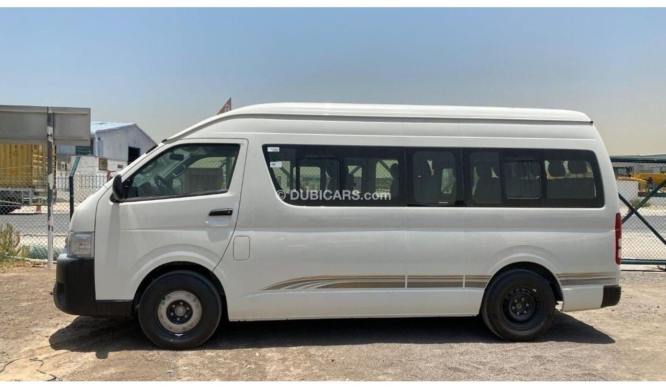 تويوتا هاياس 2024 Toyota Hiace (Old-Shape) High-Roof 16-Seater Passenger Van 2.7L 4-Cyl Petrol M/T RWD Only For A