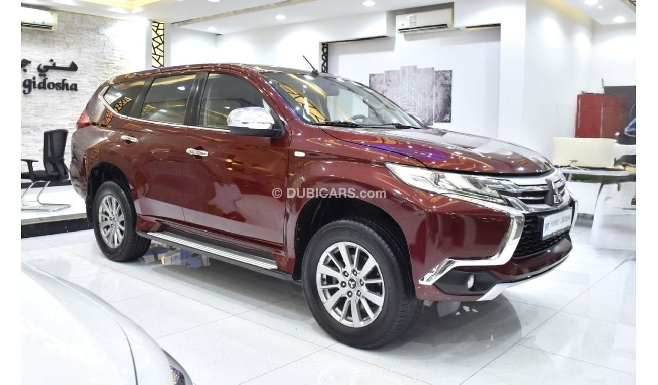 Mitsubishi Montero EXCELLENT DEAL for our Mitsubishi Montero Sport ( 2017 Model ) in Burgundy Color GCC Specs