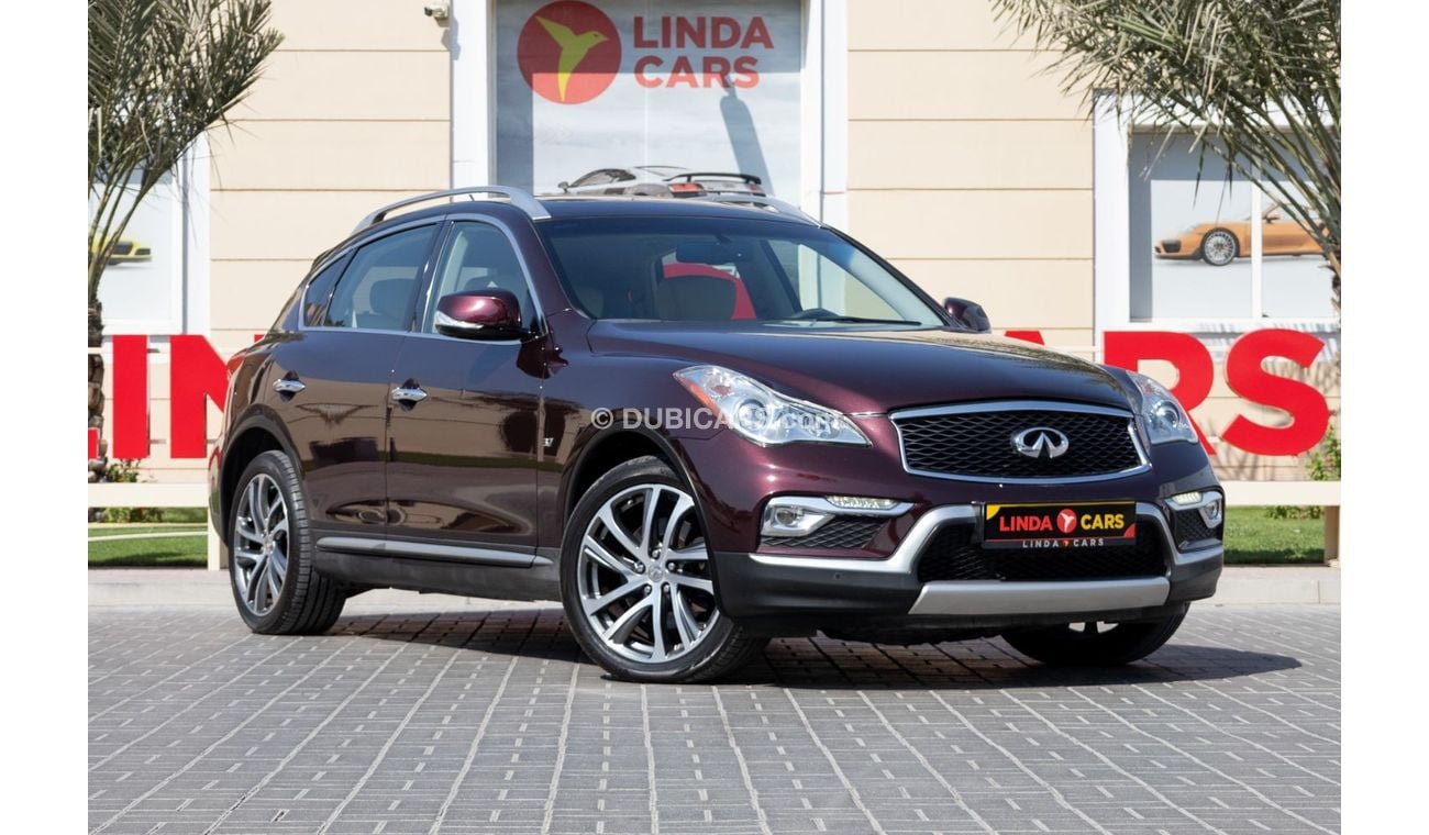 Infiniti QX50 Luxury 2.0L 4WD Infiniti QX50 2017 GCC under Warranty with Flexible Down-Payment.