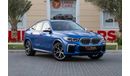 بي أم دبليو X6 40i M Sport 3.0L BMW X6 xDrive40i M-Sport 2020 (LOW MILEAGE) GCC under Agency Warranty and Service C