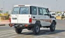 تويوتا لاند كروزر هارد توب Toyota Land Cruiser LC76 DSL 4.5L V8 | Hard Top | White | 2024 (Export)