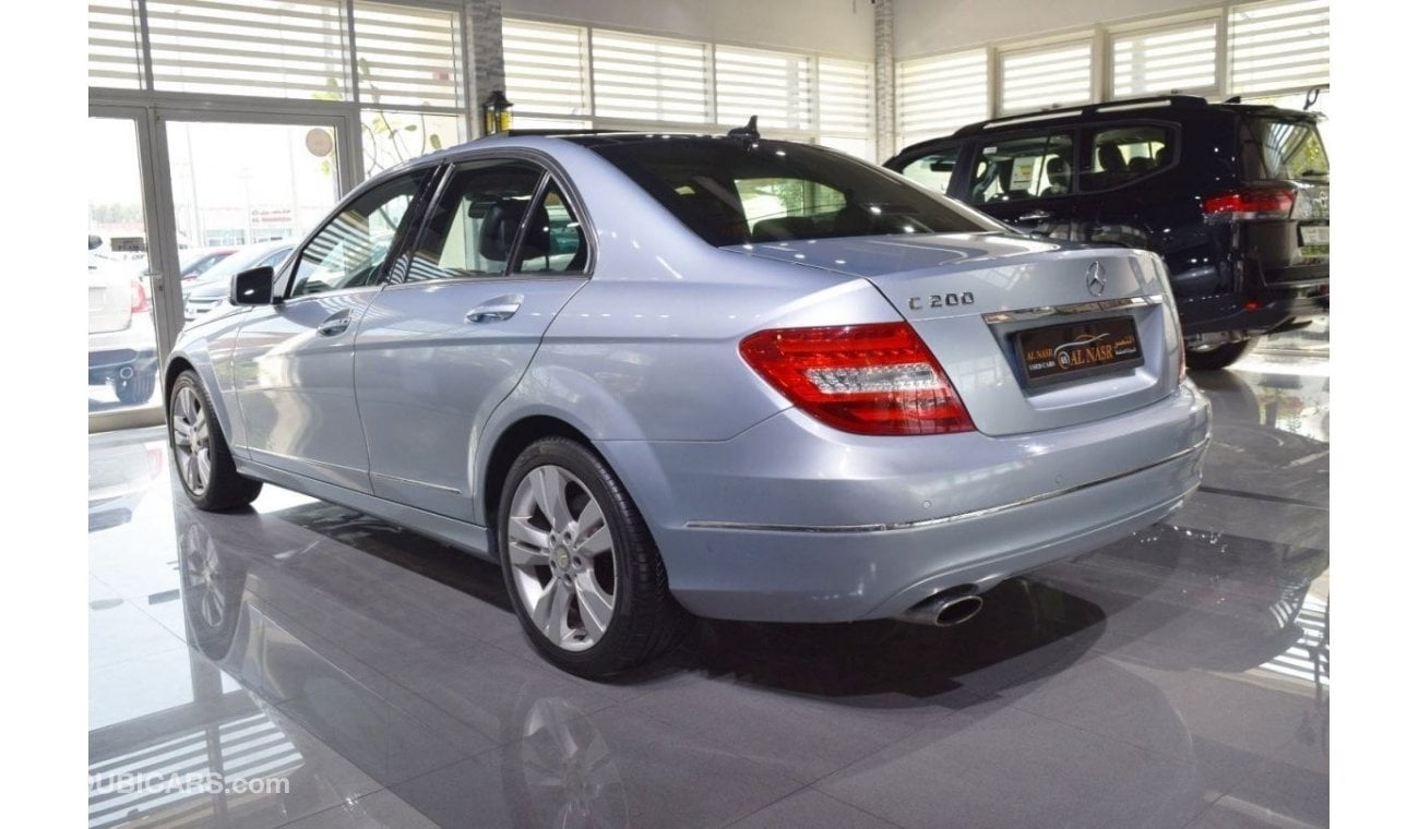 Mercedes-Benz C200 Std 100% Not Flooded  | C 200 | GCC Specs | Orignal Paint | Single Owner | Excellent Condition