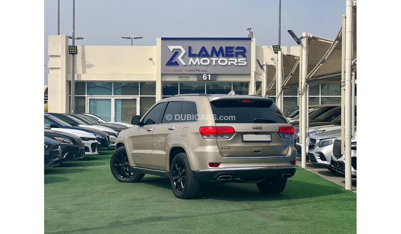 جيب جراند شيروكي Summit 5.7L (350 HP) Jeep grand Cherokee/ 2015 / GCC 5.7 / full option Sumit