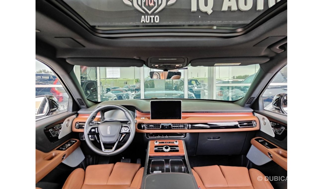 لينكولن أفياتور Reserve 3.0L AED 4,000 P.M | 2023 LINCOLN AVIATOR RESERVE II | AGENCY WARRANTY | SERVICE CONTRACT | 