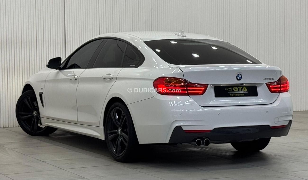 بي أم دبليو 430i 2017 BMW 430i Gran Coupe M-Sport, One Year Warranty, Service History, GCC