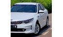 Kia Optima LX 550-Monthly l 2.4L l Leather, Cruise, GPS l Accident Free