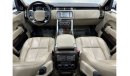 Land Rover Range Rover 2016 Range Rover Vogue HSE V8, Full Service History, Excellent Condition, GCC