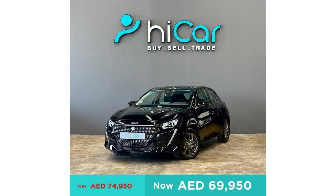 Peugeot 208 AED 1,072pm • 0% Downpayment • Active + • 3 Years Warranty!