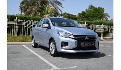 Mitsubishi Attrage GLX Full 1.2L 0% DP - ORINGINAL PAINT - MITSUBISHI ATTRAGE 2021 - LOW MILEAGE - GCC SPECS - FIRST OW